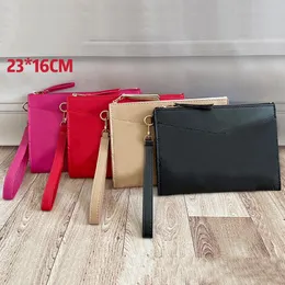 Embreagem Pochette Ladies Bags Moda Men Handsbag Classic Document Cover Pochettes Pochettes com Bolsa de Dust 2548