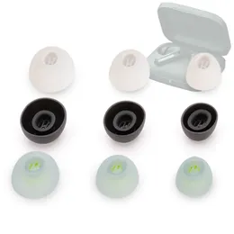 Silicone Ear Tips for OnePlus Buds Pro2 Earbuds FIIL CC PRO2 Earplugs 6Pcs Soft Replacement Ear Tips TWS Headphones
