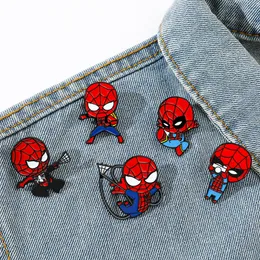 Fantasy Science Fiction Hero Boys Emamel Pin Cute Anime Movies Games Hard Emamel Pins Collect Metal Cartoon Brooch Ryggsäck Hatväska krage LAPEL BADGES