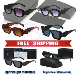 Designer Sonnenbrille Outdoor Shades Mode klassische Lady Sonnenbrille für Männer Frauen Luxus Brille Mix Farbe Optional dreieckig Signature Gafas Para el Sol de Mujer