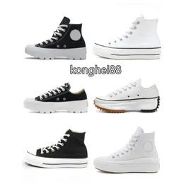 Designer Canvas Shoes 1970s Sneakers Classic Thick Sole Casual Shoes Men Women Black White High Top Low Top Running Star Comfortable Sneakers