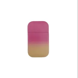 Encendedor de Gas butano Turbo a prueba de viento para mujer, hermoso encendedor de llama rosa, Color caramelo, lindo encendedor, accesorios para fumar