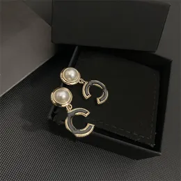Designer Classic Earrings cclies Luxury hoop Stud Brand Women Jewelry Clogo Gold Earring high-qualit Woman ohrringe 5236