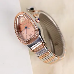 Нарученные часы женские браслет бриллиантовые змеи часов Quartz Fashion Creative Women Works Высококачественные подарки Relojes Para Mujer