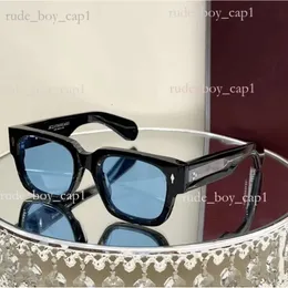 Jaques marie mage occhiali quadrati di alta qualità retrò rettangolare acetato telaio per uomini che guida la designer marie donna mago ottico jacquesmariemage 651