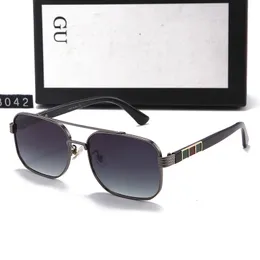 Designer Gu Solglasögon Spicy Girl Style Solglasögon för kvinnor Sexiga reseglas Trend Män presentglasögon strandskuggning UV -skydd Polariserade glasögon