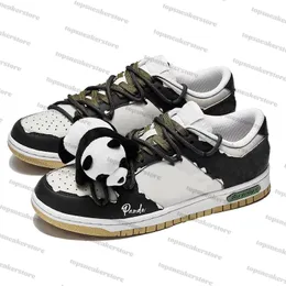 Buty projektantów dla mężczyzn lokalne trampki magazynowe Stock in USA Biała czarna panda niska męska skórzane buty do biegania w zespole Orange zielony biały różowy róż