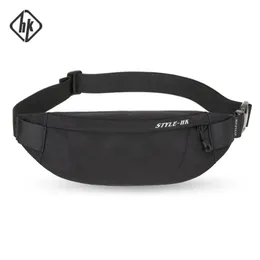 HK Fanny Pack Black Brack Belt Belt Belt Borse da uomo Adolescenti Teenager Portafoglio per la cintura maschile BASSA CASA DI CAGENZIONE PER TELEFONO 240511