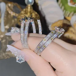 Hölzer Ohrringe Pink Hoop für Frauen durch Piercing Luxus Designer Schmuck Mode Vintage ästhetische Hochzeit Kreatives Engagement Geschenke