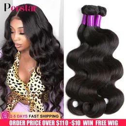 Haarscheuchen Pastar Body Wave Bündel menschliches Haar Webbündel Brasilien Gewebeverlängerungen 1/3/4 PCs Remy Hair Body Wave Extensions 8-28 Zoll Q240529