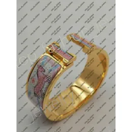 heirmes Bangle Classic Designer H Series Charm Bracelets Pattern Luxury Trend Hollowed Out Letters Gold Silver Rose Gold Bracelet Men Women Bangl 656