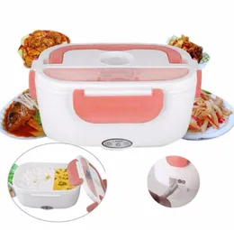 220v110v Portable Cookers Electric Lunch Box uppvärmda containrar Måltidsförberedelser Mat varmare för hemmakontorets bilresor C190419011471825