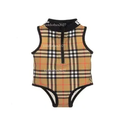 Дизайнер -купальники Designer Girls Flong Brand Counting Suits Monokinis for Kids Boys Swimwear J200F
