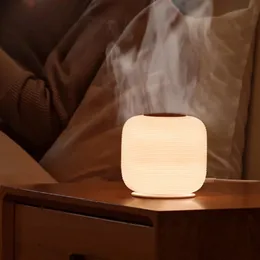 Mijia aromaterapi luftfuktare aromdiffusor för hem usb luftfuktare med LED -nattlampor Essential Oil Diffuser 240530