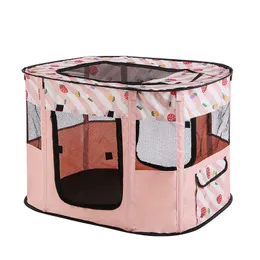 Xmsj husdjur levererar bärbar vikbar husdjur playpen tält lådan kennel vattentät valp skydd för hund kattburar