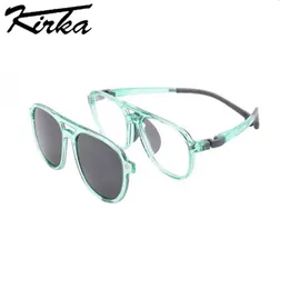 Kirka Tr90 Гибкие солнцезащитные очки для детей, защищенные очки, Gafas de So 2 Использование солнечных очков UV защищает детские солнцезащитные очки 240530