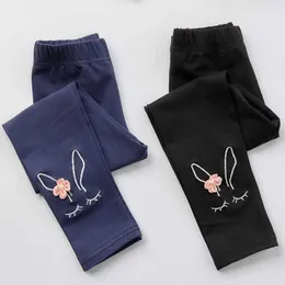 Legginsy Rajstopy spodnie dziecięce i dziewczęta GGINGS wiosna/lato kreskówkowe dziecięce spodnie dziewczęta swobodne rajstopy 2021 Cute Childrens GGINGS WX5.29