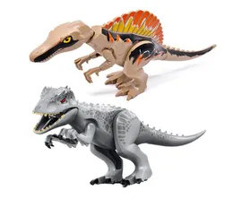Jurassic Dinosaur World Park Spinosaurus Indominus Rex Tyrannosaurus Rex Dino Building Blocks Bricks Toys Animals290G5434475