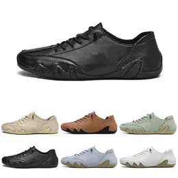 Gai Men Women أحذية غير رسمية أحذية مسطح أحذية رياضية أسود Beige Beige Teal Navy Gray Gray Dark Darkal Pewter Mens Trainers Tennis Size 36-45