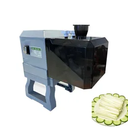 Gewerbe Frühlingszwiebel Pfeffer Shredding Machine Elektrische grüne Zwiebel schneiden Knoblauch Bolzen Lauch Shredderschneider