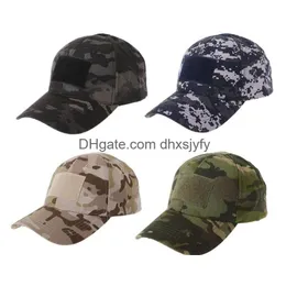 Outdoor -Hüte Military Tactical Caom Cap Army Baseball Hat Digital Desert T CP Caps Drop Sport Sport Outdoors Athletic Accs Headwe DHCNH