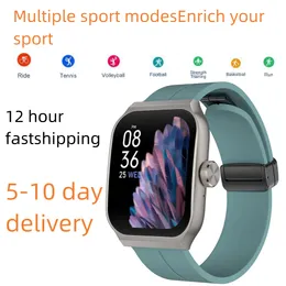 Nova tela grande de 1,8 polegada Bluetooth Call Intelligent Call Multi Voice Sports Mode Bracelet