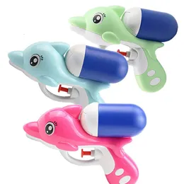 Cartoon Dolphin Space Water Gun Blasting Toy Super High Pressure For Summer Play Water Pool Kids Boys Favors Gift Rafting Toys 240530