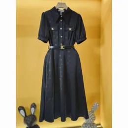 Дизайнерская женская клетчатая клетчатка платье для рубашки женское открытое с открытым грунком винтажное платье с короткими рукавами с короткими рукавами.