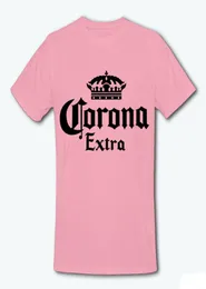 Tops Beer Corona Extra Band Tshirt Menwomen Letni Letter Tshirt Casual Short Sleeve Crown Tee T Shirts FZ09406250188