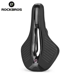 Rockbros Bike Saddle MTB Yol Bisiklet Koltuğu Ultralight Nefes Alabilir Konforlu Yastık Yarışı Yumuşak Bisiklet 240530