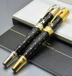 Luxury Limited Edition Big Barrel Roller Ball Fountain Pen Stationery Supplies Top Quality Metal Write Gift Pens with Set3875329