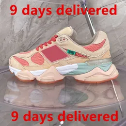 DHgate Store Top 9060 Joe Freshgoods Men Women Running Shoes Suede 1906R Designer Penny Cookie Pink Baby Shower Blue Sea Salt Outdoor Trail Sneakers