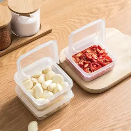  1pcs tereyağı peynir saklama kutusu taşınabilir buzdolabı meyve sebze taze tutma organizatör kutusu şeffaf peynir kabı