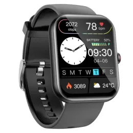 Uhren 1,91 Zoll Smart Watch mit Bluetooth, Herzfrequenzmonitor, Blutdruckmonitor, Magnetladung für iOS und Android