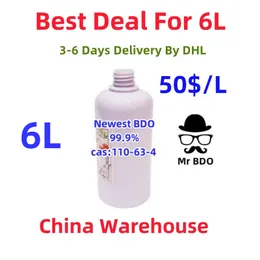 أفضل صفقة لـ 6L 99.9 ٪ نقاء 1-ب GLYCOL 14 BDO 14 BDO 14B CAS 110-63-4 1 ، 4-DIOL 1 4-BUTANEDIOL 14B 1،4-BUTYLENE BDO 6L