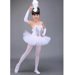Dzieci Profesjonalne białe łabędź jezioro Balet Tutu kostium dziewczyny balerina sukienka dla dzieci sukienka taneczna taneczna sukienka taneczna dla dziewczyny 240530