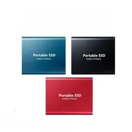 Festplatten SSD 500 GB 1 TB Flash -Laufwerk externe typec Hochgeschwindigkeit USB3.1 2TB 4TB 8 TB Speichert tragbare HD -Festplatte für Laptop