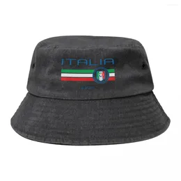 Berretti Football - Italia (in trasferta bianca) Cappello bucket protezione UV Solar Golf Cap Sports maschio femminile