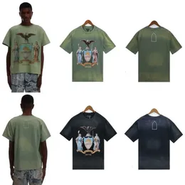 War T Shirt Erkek Tasarımcı Tshirts Kısa Kollu Tees Yaz Pamuklu ABD Lüks High Street Hip Hop Sokak Giyim Y2K Giysileri
