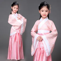 Hanfu Kid Traditional Chinese Ancient Clothing Women's Costumes Chinese Girls Traditional Outfit Children Hanfu Queen Dress