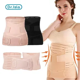 3in1 Corset Postpartum Belly Band Pregnant Women Tummy Pelvis Belt Wrap Waist Trainer Recovery Bandage Strap Body Shaper 240530