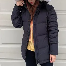 캐나다의 멍청이 여성 다운 자켓 패션 복어 코트 겨울 따뜻한 후드 레디 파카 럭셔리 여성 남성 클래식 겉옷