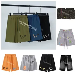 Cotton Mens 반바지 디자이너 Dept Pants는 짧은 바지 여성 스포츠 스웨트 팬츠 여름 체육관 피트니스 짧은 바지 느슨한 오버 사이즈 스타일 갤리