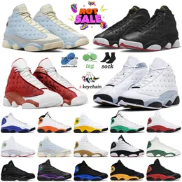 2024 Jump Man 13 Basketballschuhe Dune Red Wolf Grey Playoffs Alleinly Black Flint Jumper Jumpmaan 13s Herren Womens Sneakers Designer -Trainer im Freien Chaussure