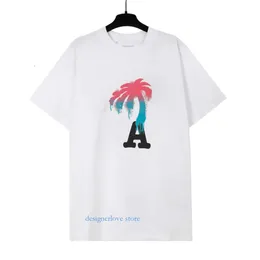 Herren T -Shirts Luxus Engelshemd Designer Kleidung Spray Brief Ärmel Frühling Sommer Mini Tide Mann Frau Tee Angels Frauen T -Shirt Mode -Outfit