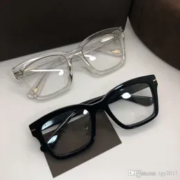 Wysokiej jakości unisex okulary przeciwsłoneczne zwięzłe okulary na receptę o dużej kwadratach Ramka 50-20-145importowana czysta klapa w pełnym zestawie 3227
