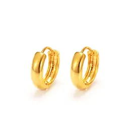Hoop & Huggie New Italian Solid 14K Yellow Gold Filled Hies Earrings 1/2 Is 1M Square Tube Drop Delivery Jewelry Dhgarden Dhcr2