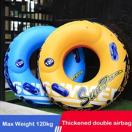 ROOXIN thickened swimming ring tube inflatable toy swimming ring childrens adult swimming pool beach water park equipment 240511