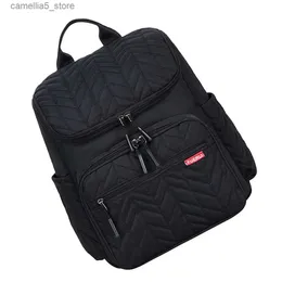 Torby na pieluchy plecak Mumia Bag Portable Diaper Products Organizer Organizer Outdoor Torebka Przechowywanie Travel Q240530