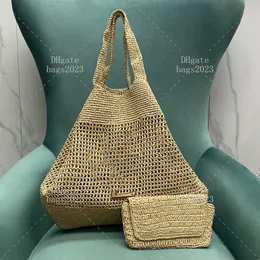 24 new spring and summer models Pure hand-crocheted needle woven Shopping Bag the large capacity lady Shoulder Bag designer tote bags With box LY128